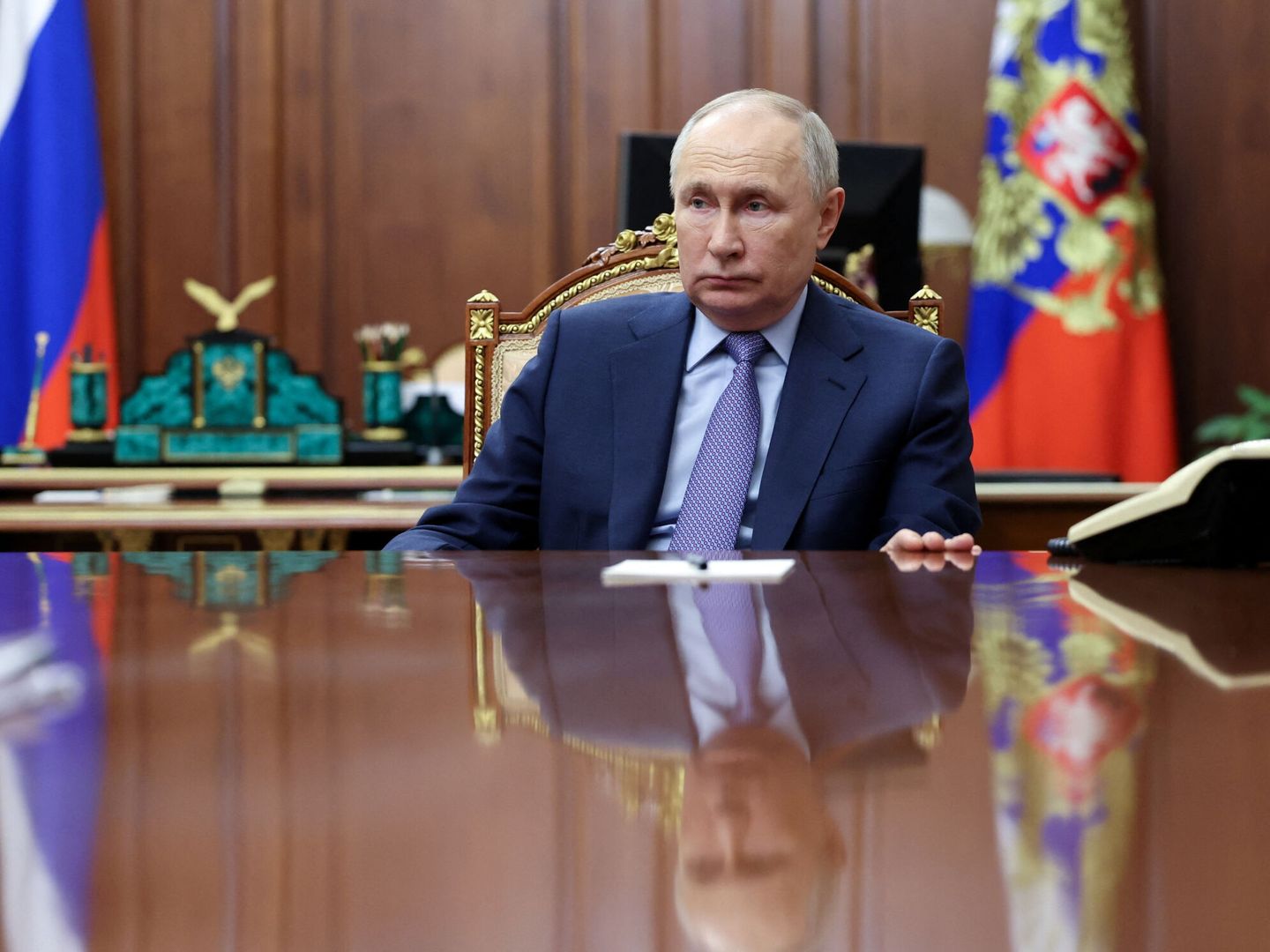 Vladimir Putin, el pasado 10 de abril. (Reuters)  
