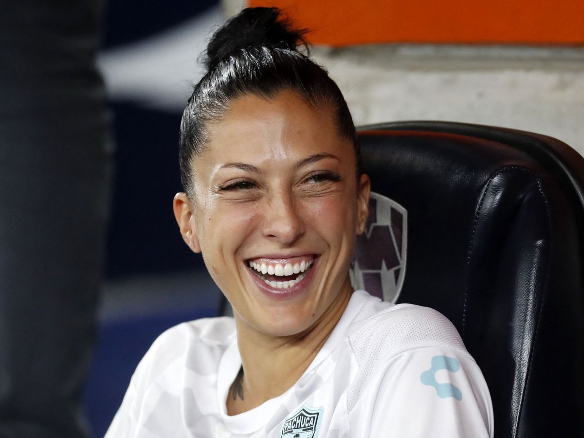 Foto: La jugadora española recibe un homenaje en México. (Reuters/Daniel Becerril)