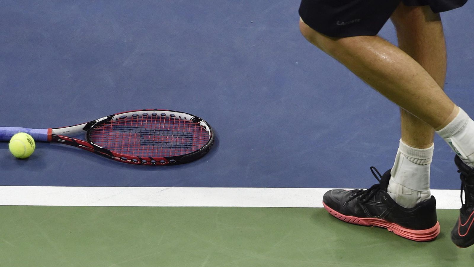Foto: Gran golpe al tenis (Justin Lane/EFE).