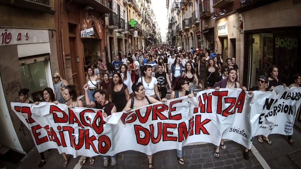 La repulsa por la libertad de La Manada llegará a San Fermín con protestas en la calle