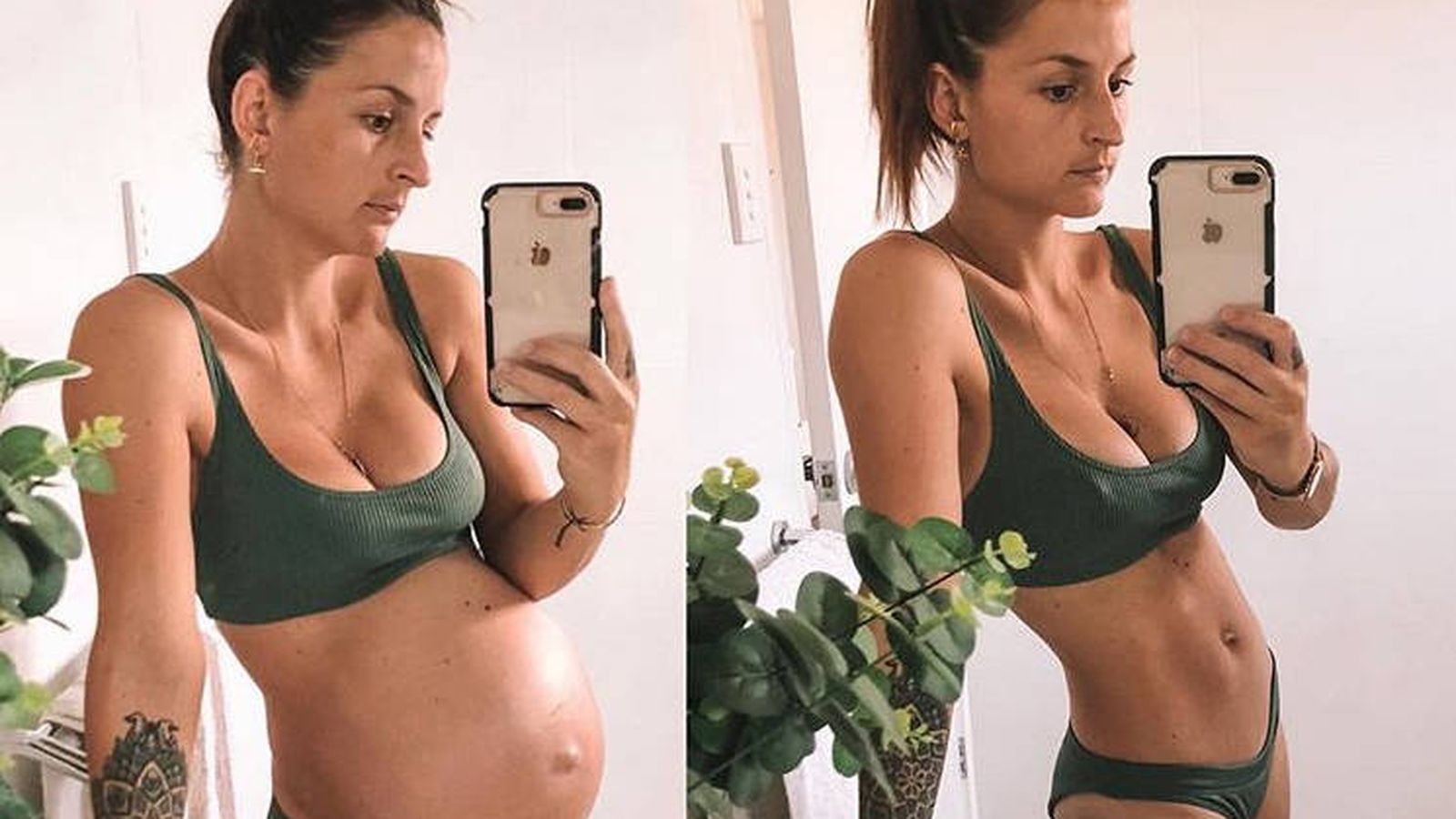 Foto: El cambio en el cuerpo de Nicole le permitió perder los 13 kilos que había cogido durante su embarazo (Foto: Instagram)
