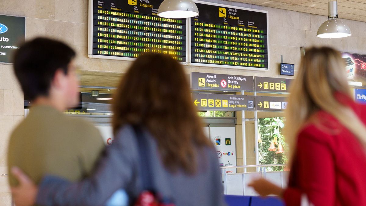 Al mal tiempo, mala cara: el aeropuerto de Tenerife donde lo difícil es salir puntual