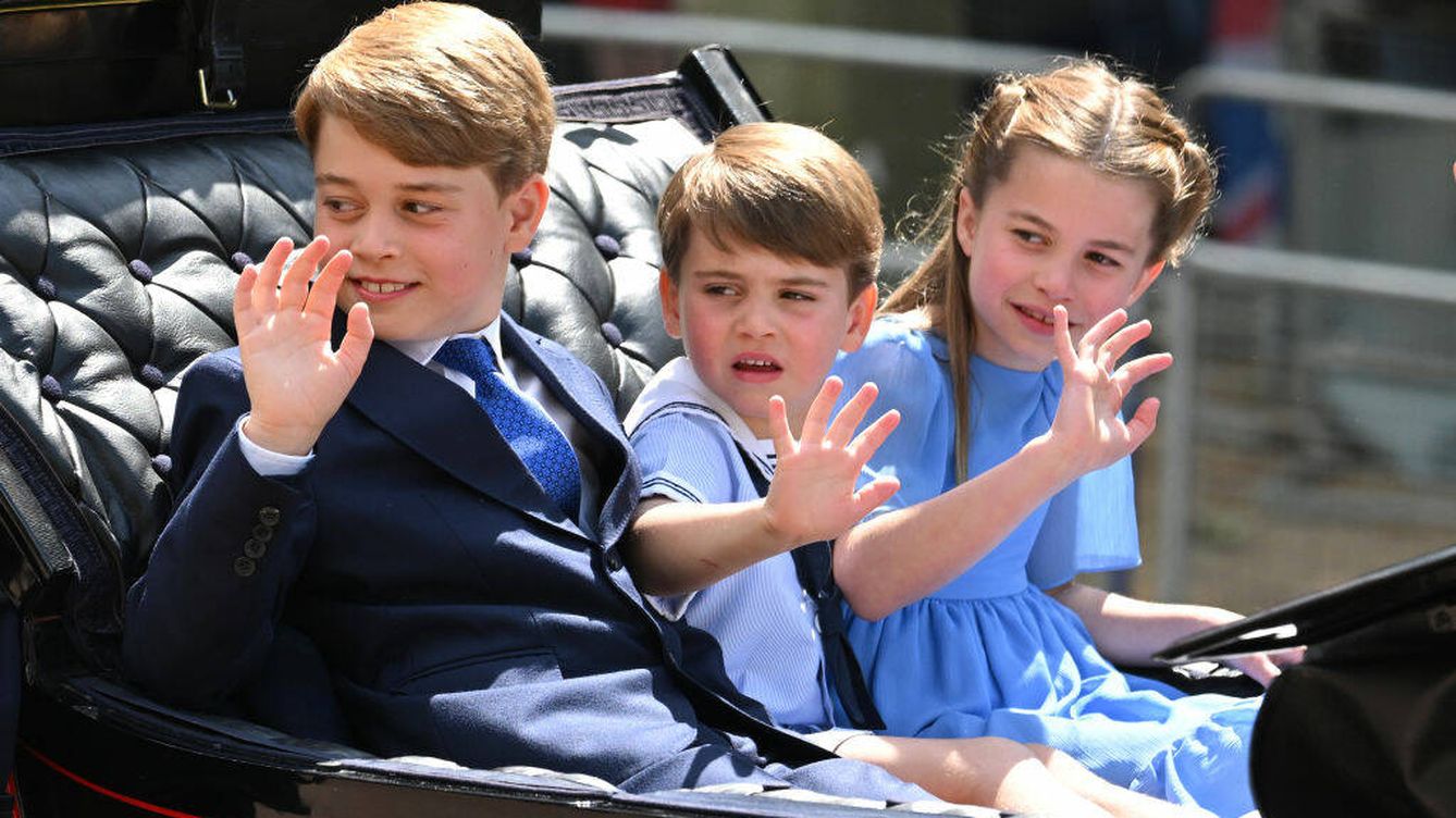 George, Charlotte y Louis, los otros protagonistas del Jubileo de Platino de Isabel II