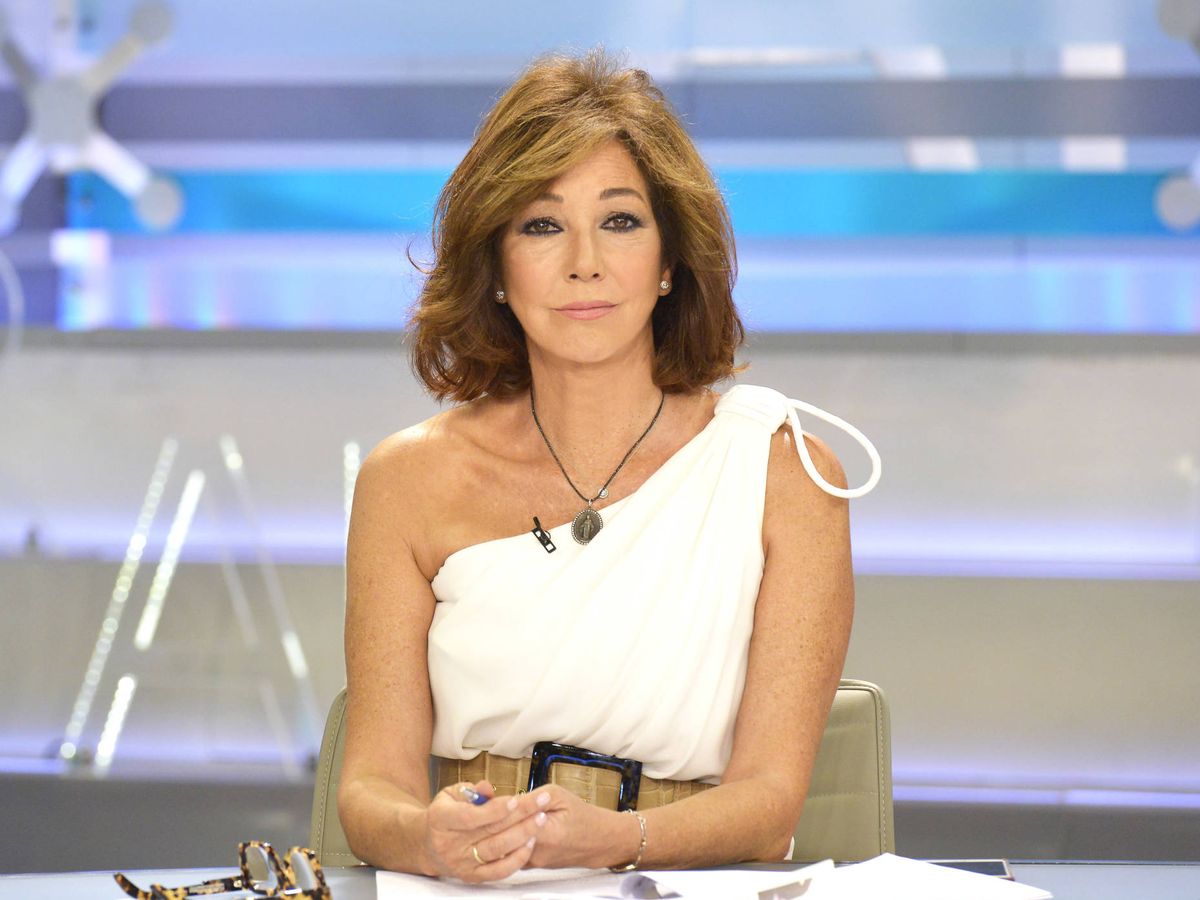 Foto: La presentadora Ana Rosa Quintana. (Mediaset)