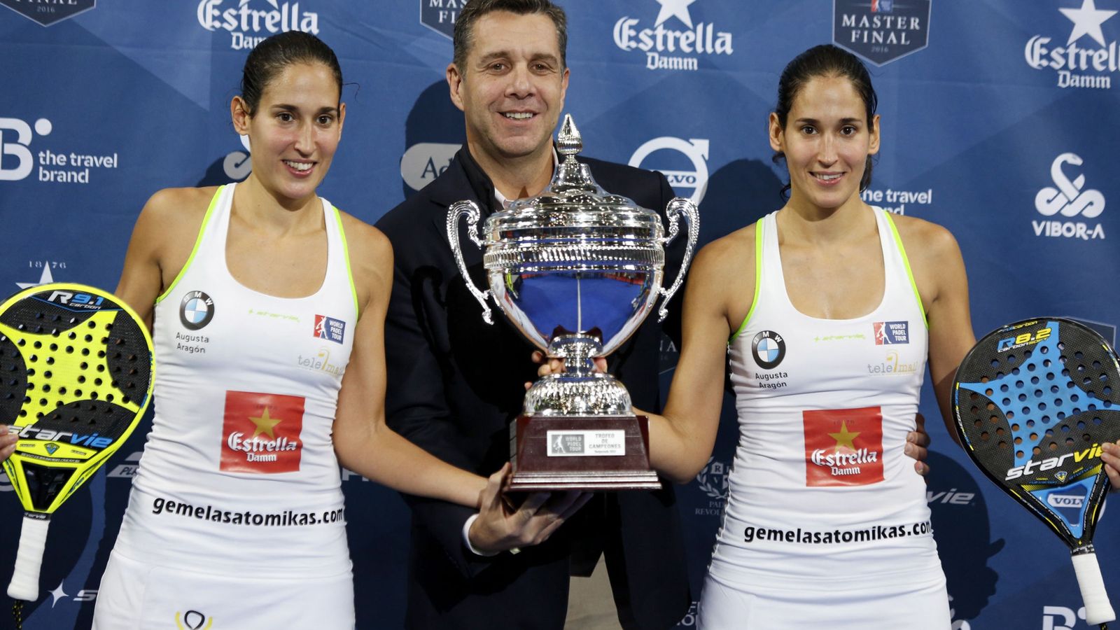Foto: Las gemelas ganaron el Master Final por segunda vez (Javier López/EFE)