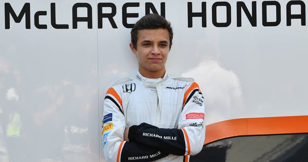 Foto: Lando Norris en los test post-GP de Hungría. (McLaren)