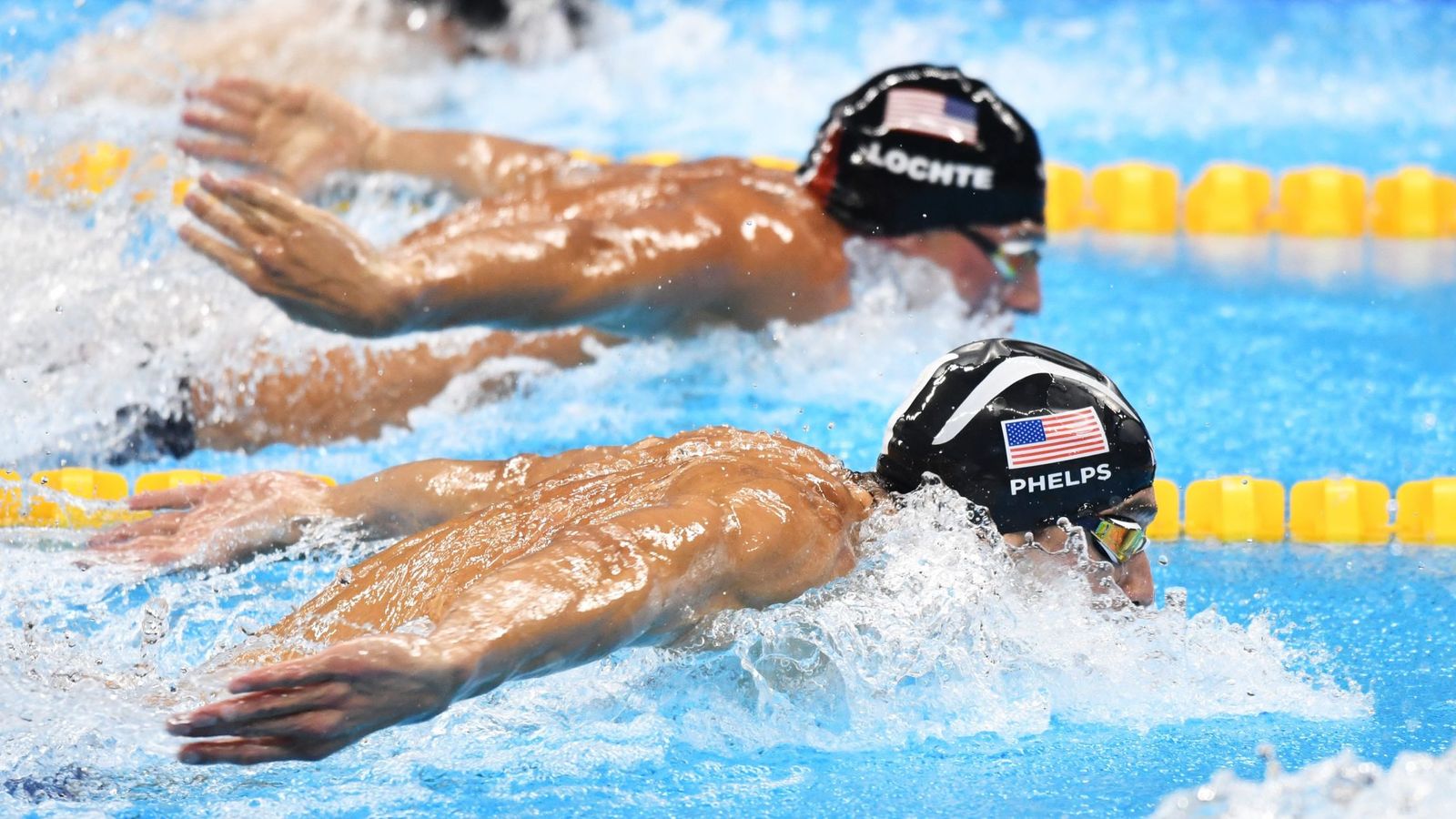 Foto: Michael Phelps y Ryan Lochte (Reuters)