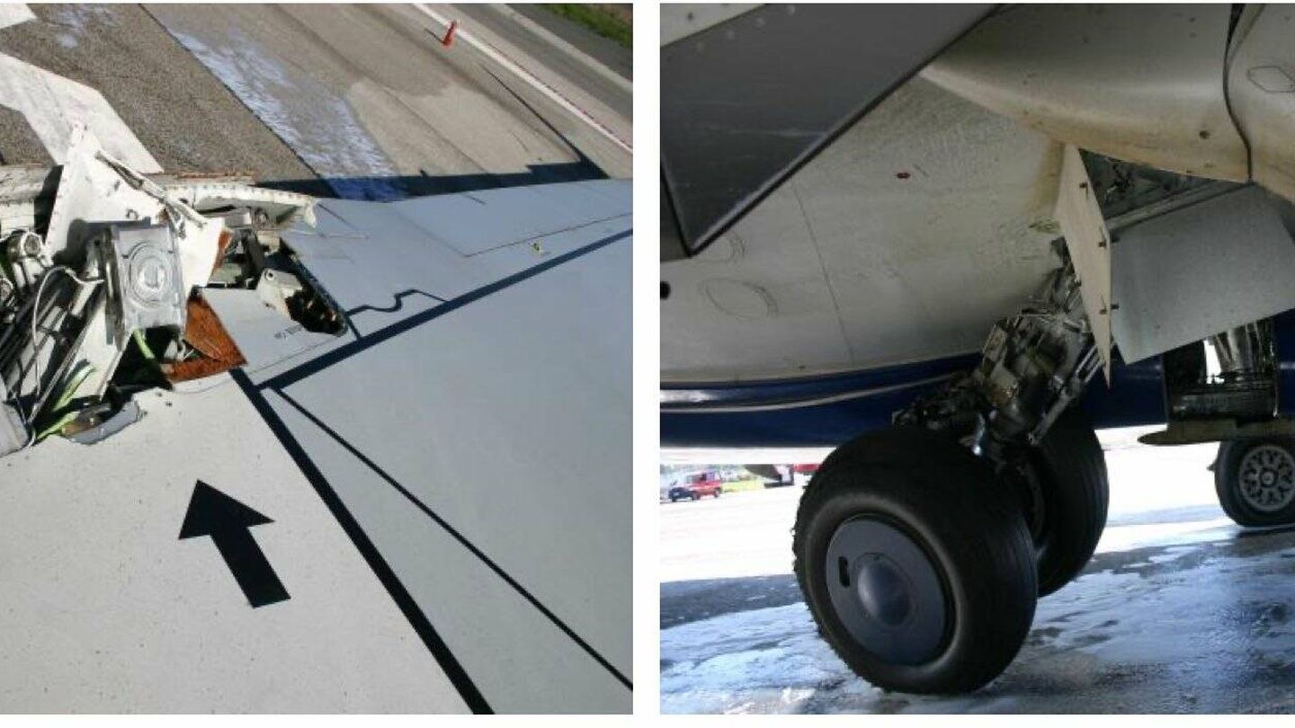 Imágenes del informe oficial del accidente del Vuelo 4102 de Ryanair