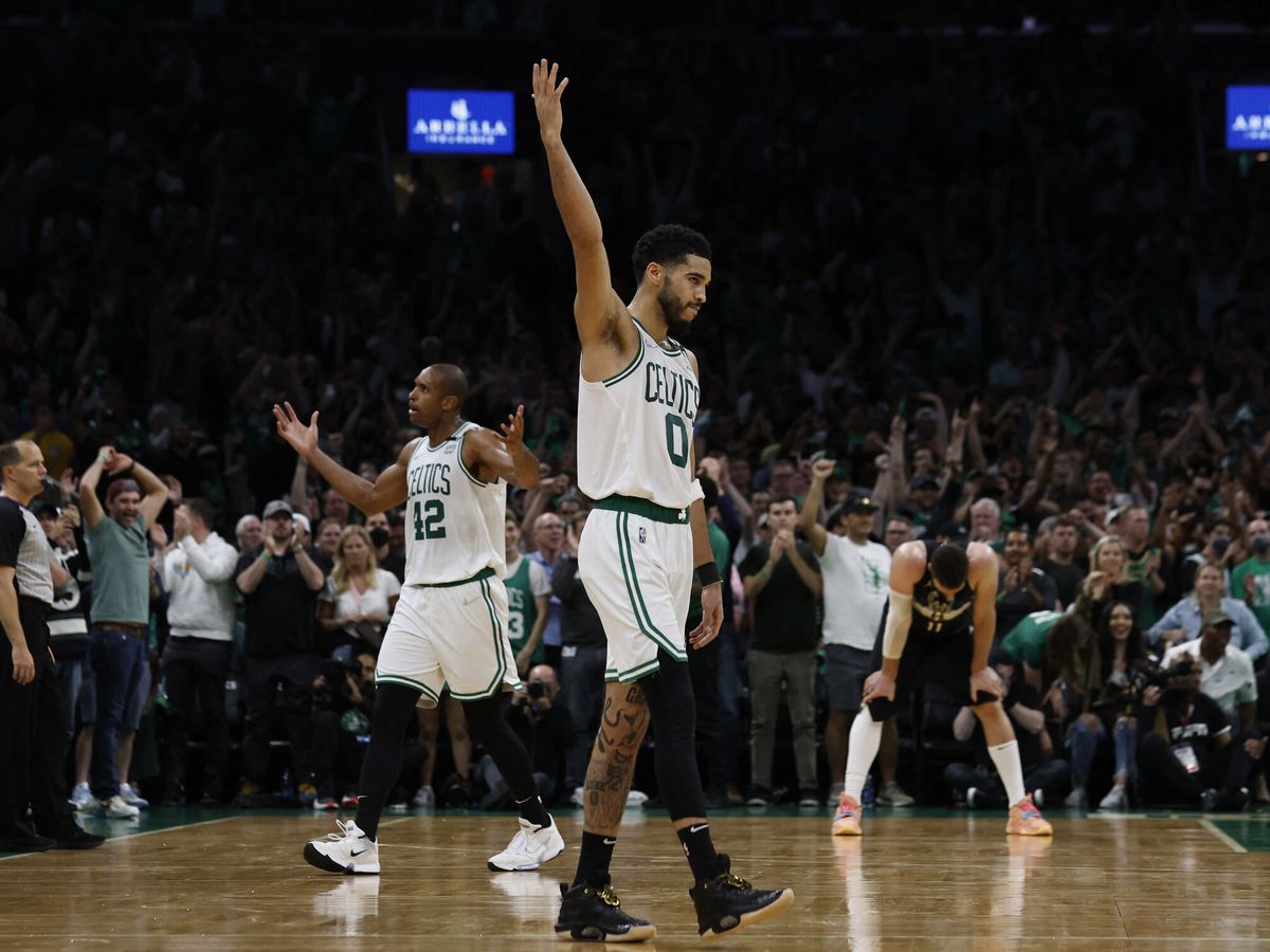 Foto: Boston Celtics en el partido definitivo ante Milwaukee Bucks. (Reuters)