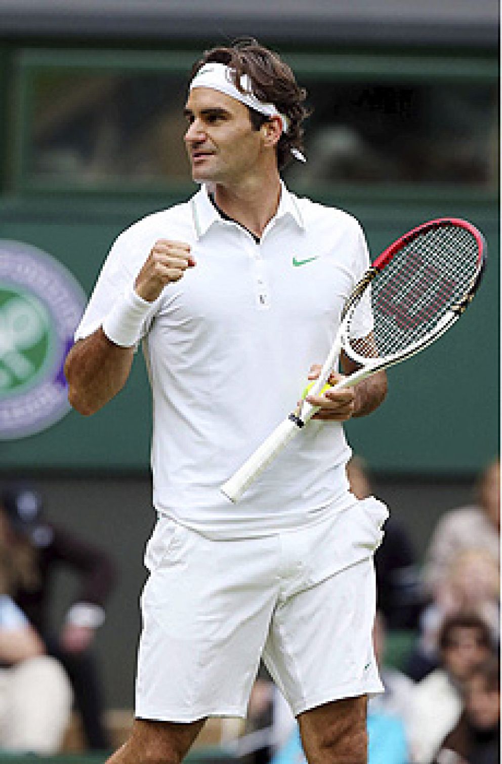 Foto: Federer y Djokovic se citan en las semifinales de Wimbledon