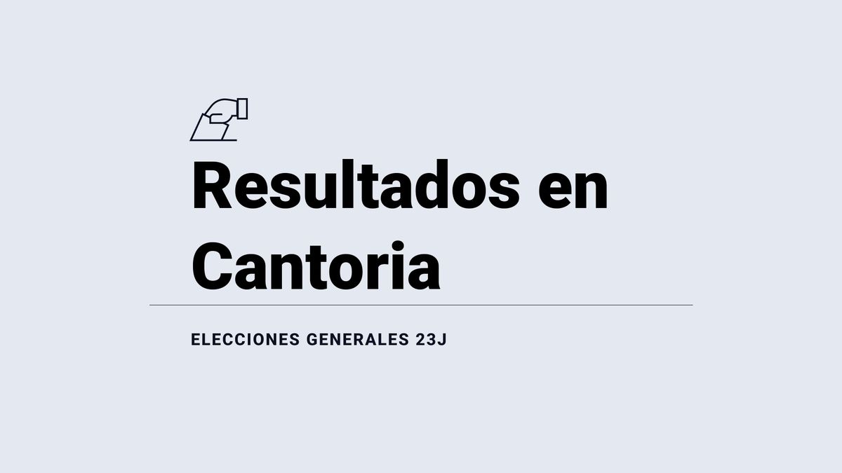 Resultados, votos y escaños en directo en Cantoria de las elecciones del 23 de julio: escrutinio y ganador
