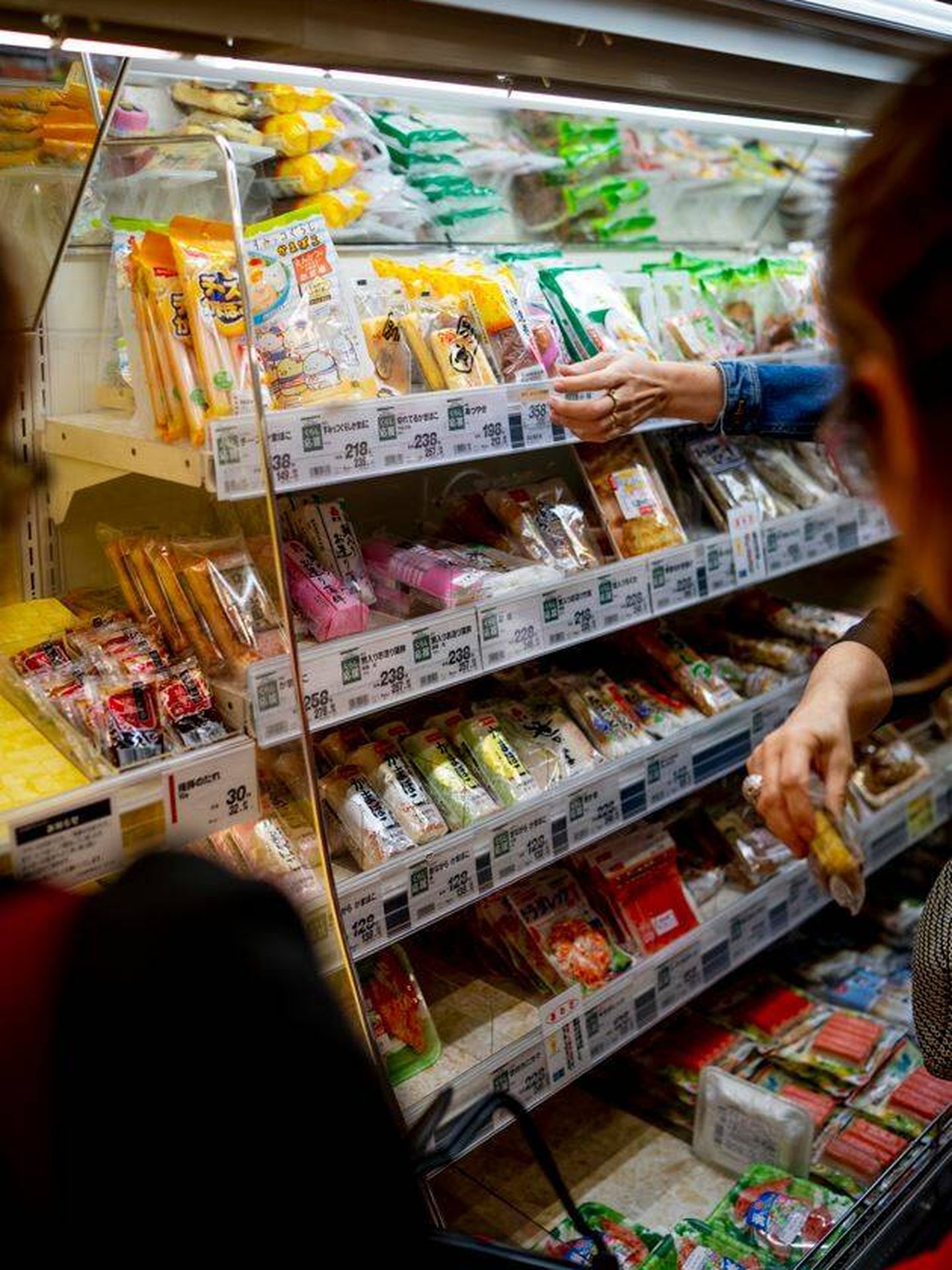 Productos de surimi en un supermercado japonés. (Rafael López Diéguez)