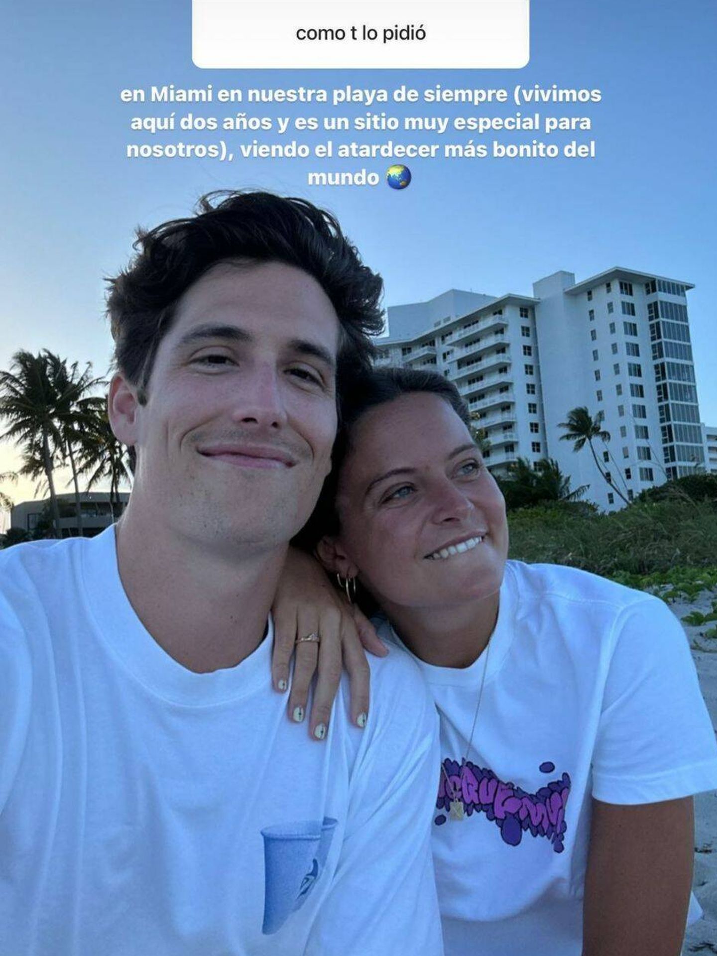  Nacho Aragón y Bea Gimeno. (Instagram/@begimeno)