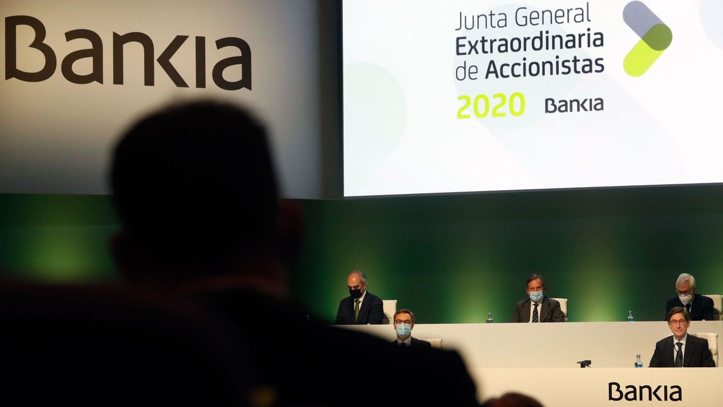 Junta de accionistas de Bankia. (EFE)