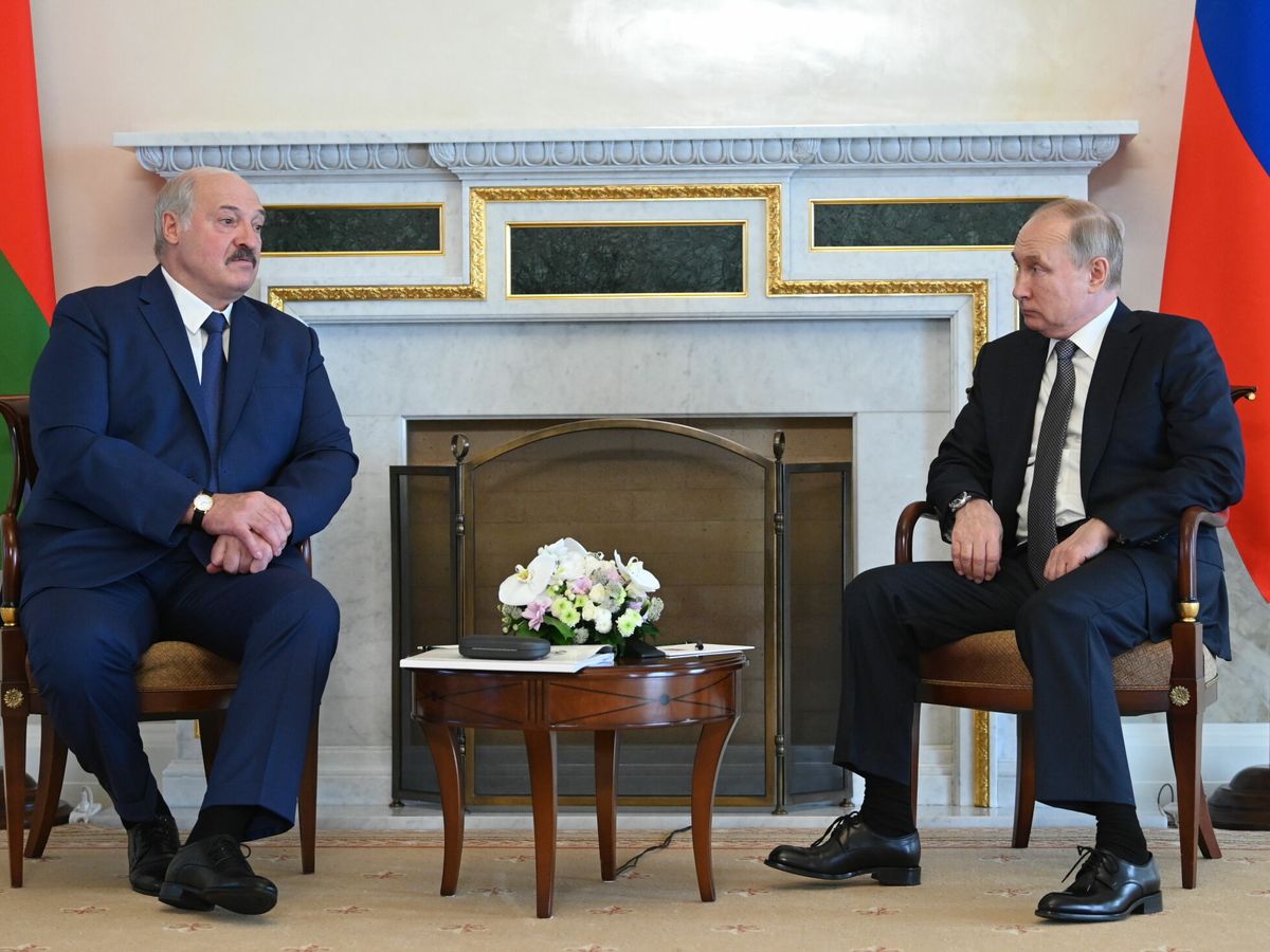 Foto:  Alexander Lukashenko y Vladimir Putin. (EFE)