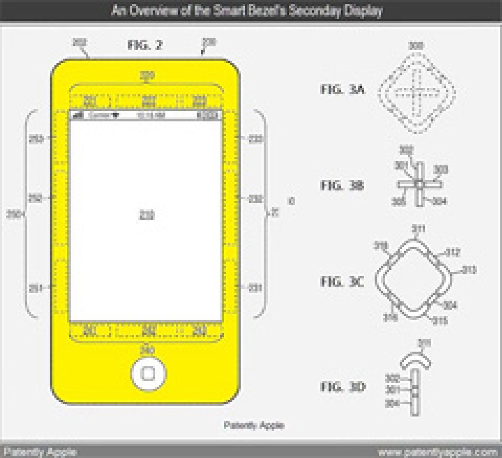 Foto: La extraña patente del iPhone