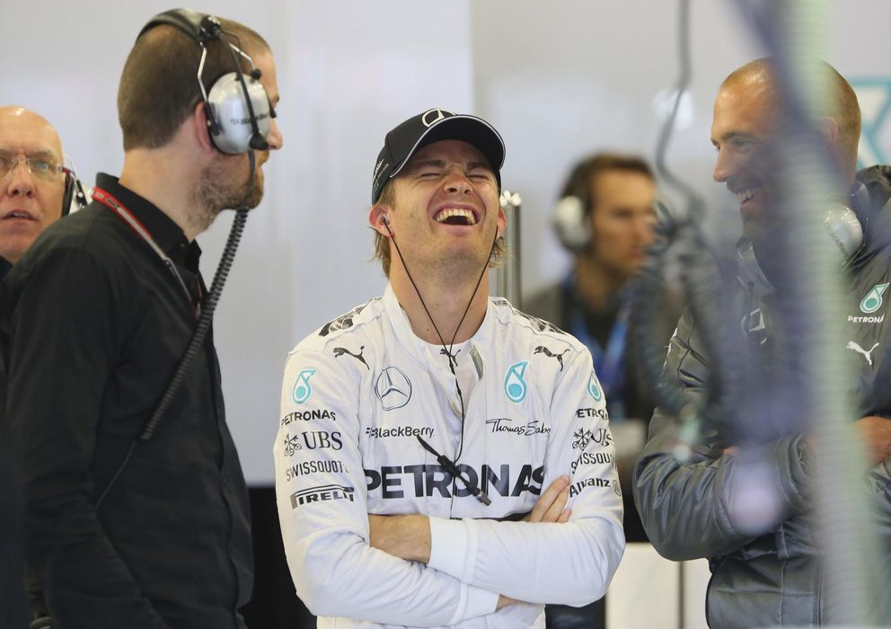 Foto: Nico Rosberg, con menos tarea de lo normal durante los L3.