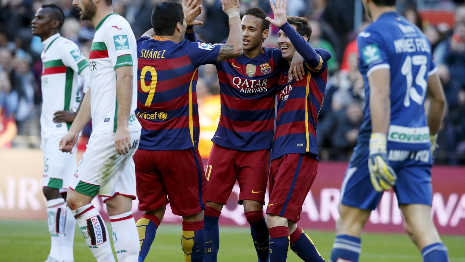 Foto: El Barça se juega la Liga contra el Granada (Reuters/Albert Gea).