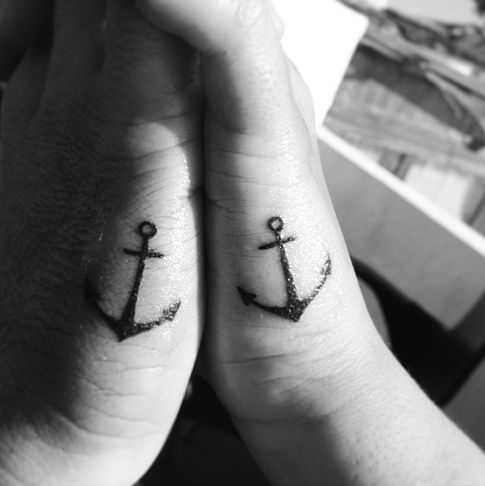 Los tatuajes de Lola y David (Instagram)