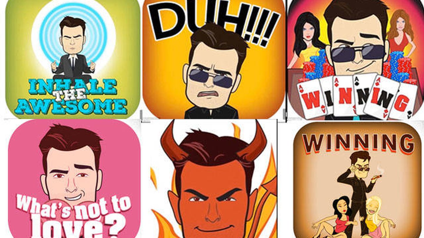 Emojis de Charlie Sheen