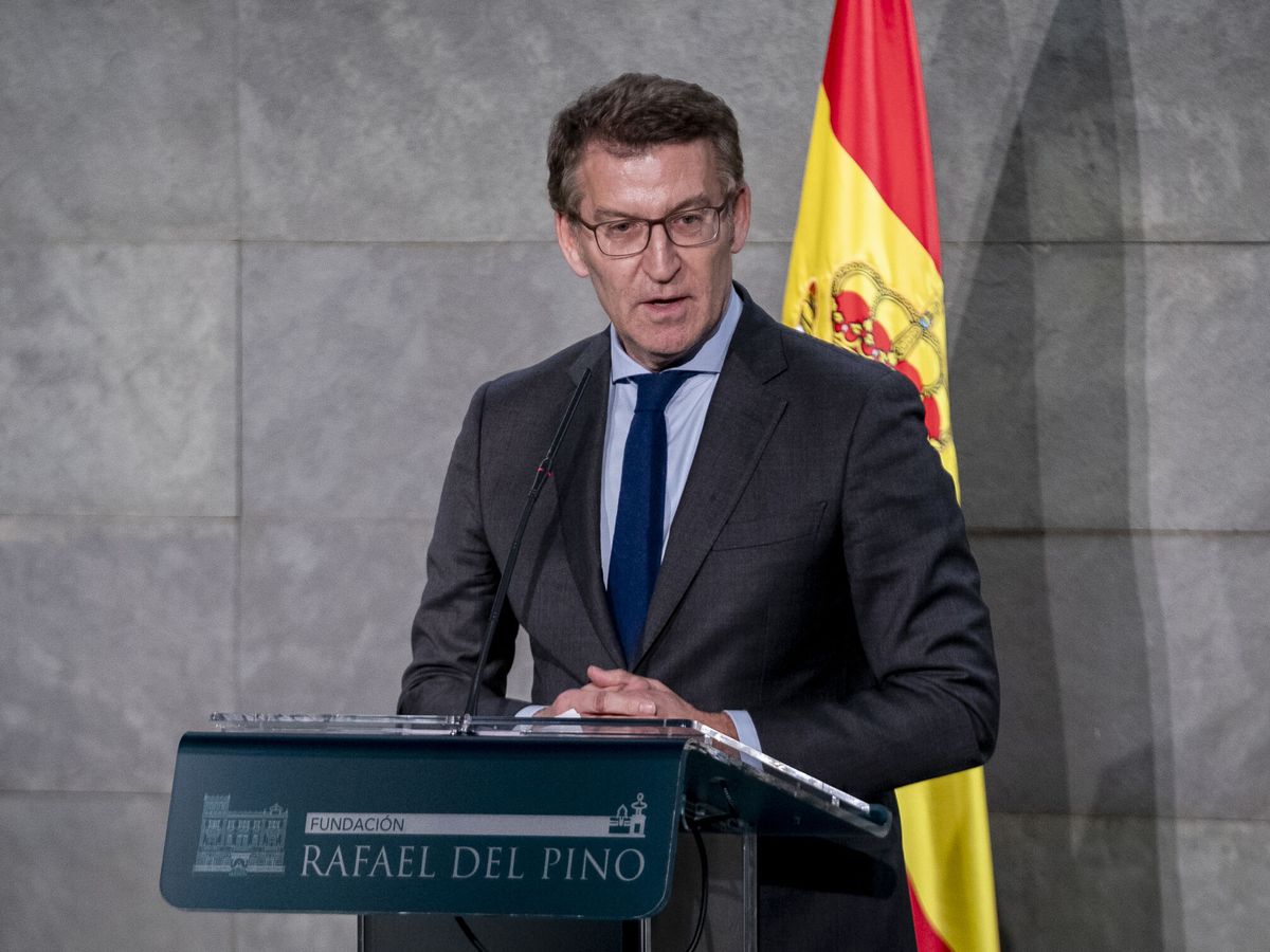 Foto: Feijóo, presidente del PP, en una foto de archivo. (Europa Press/A. Pérez Meca)