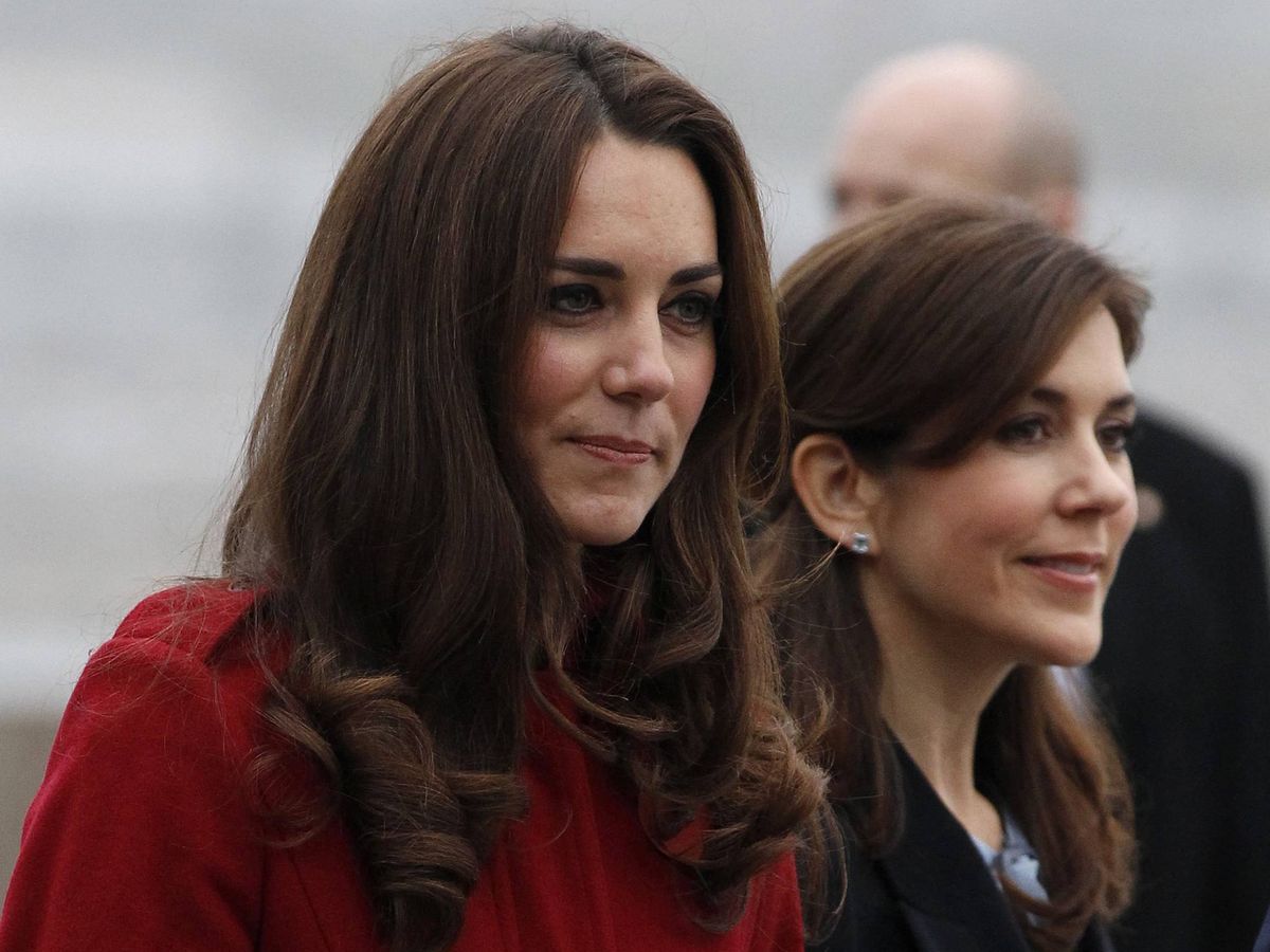 Foto: Kate Middleton y Mary de Dinamarca, en 2011. (Cordon Press)