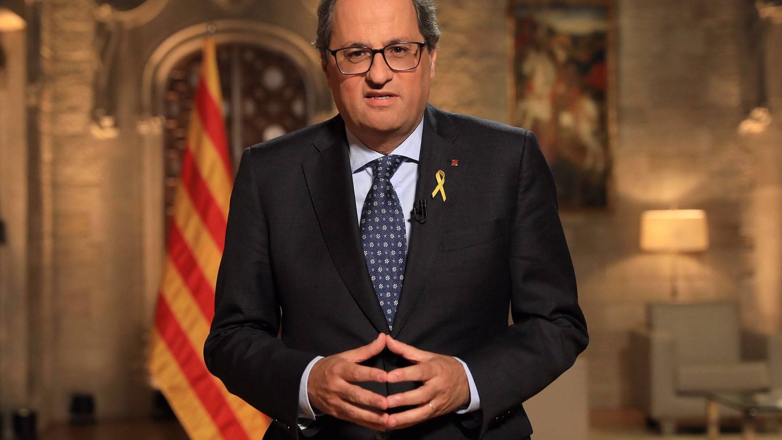 Foto: El presidente de la Generalitat, Quim Torra. 
