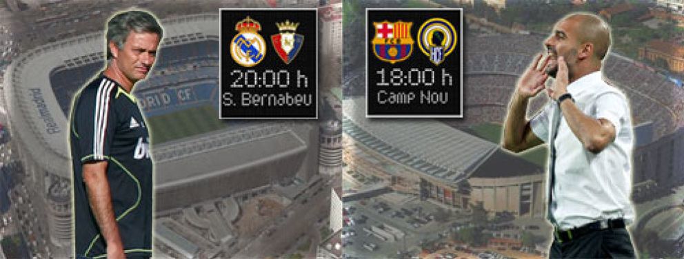 Foto: El Bernabéu dará la bienvenida al ‘show de Mourinho’ y el Camp Nou seguirá a lo suyo