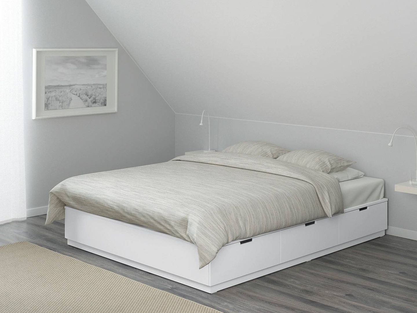 En Ikea puedes encontrar esta cama, la solución perfecta para tenerlo todo organizado. (Cortesía)