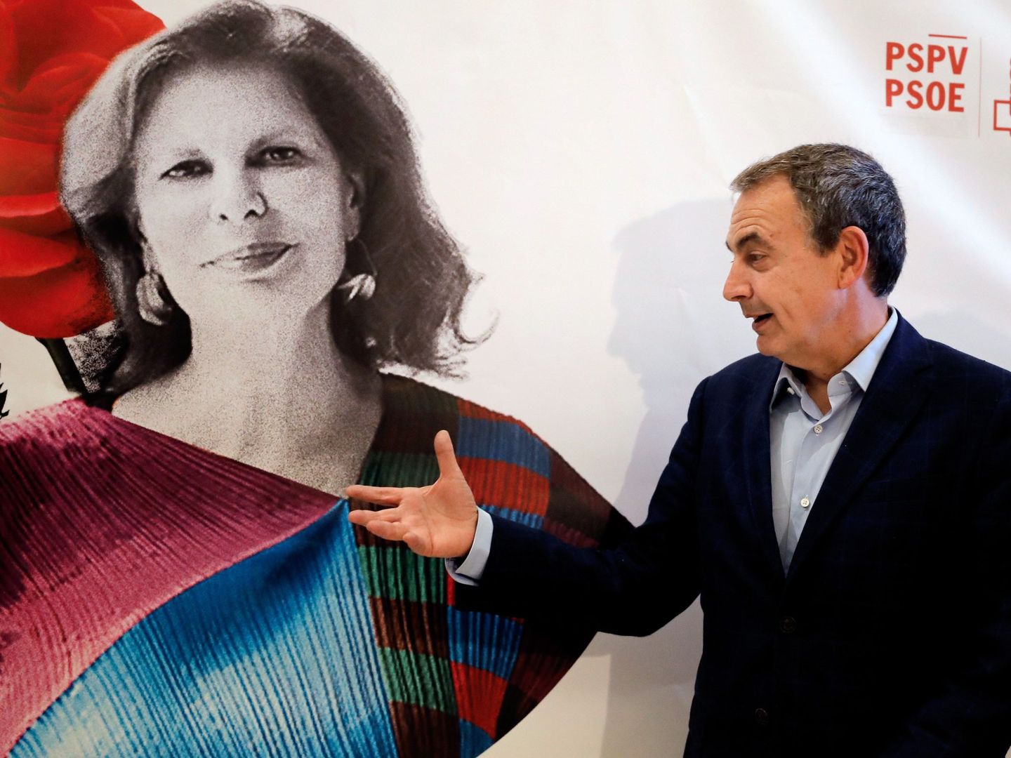 José Luis Rodríguez Zapatero, en el homenaje a Carmen Alborch.