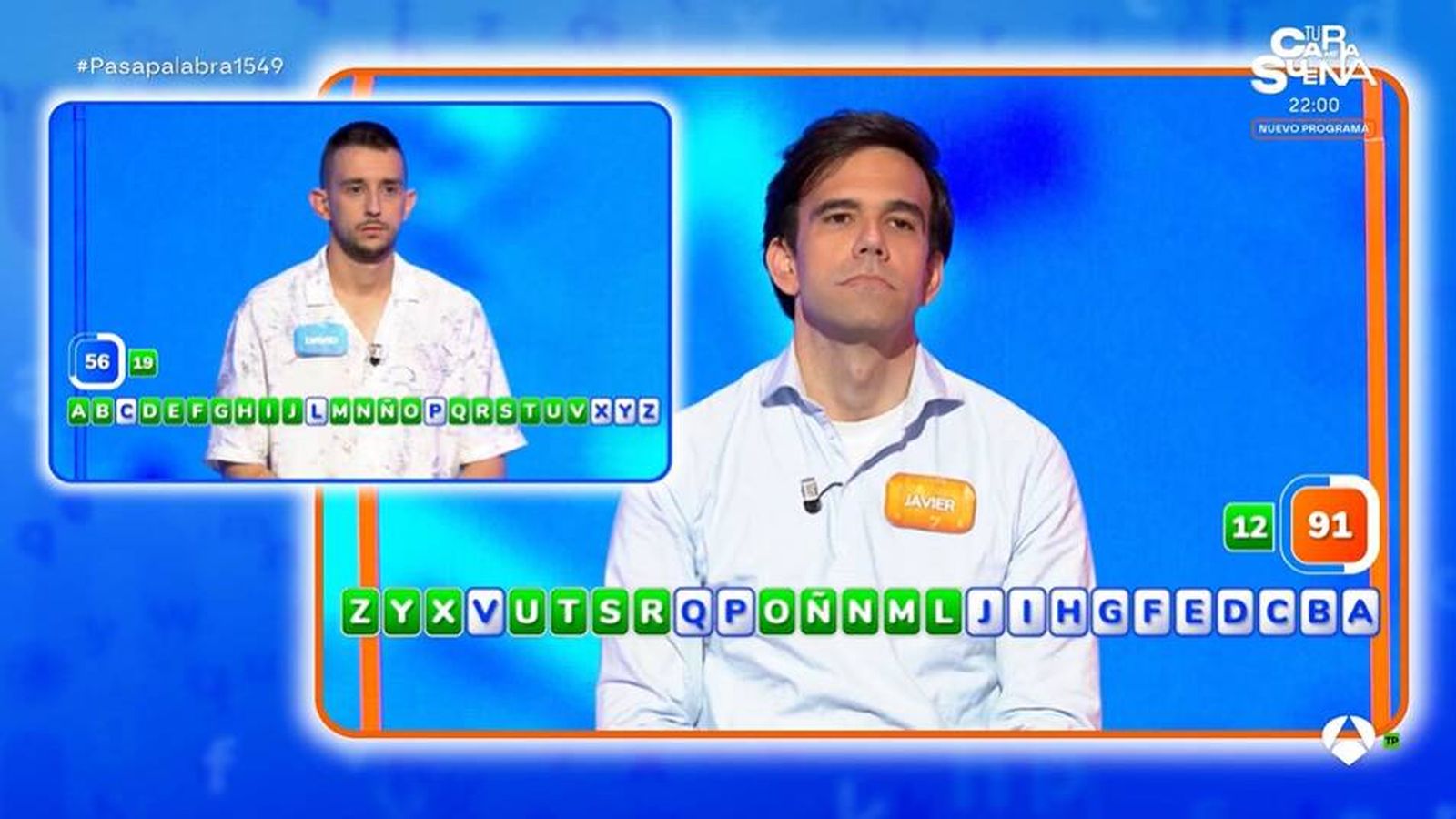 Atresmedia responde a Mediaset y defiende que 'AlaZ' es una prueba de 'Pasapalabra' "independiente y novedosa"