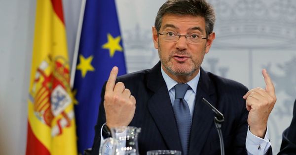 Foto: .- El ministro de Justicia, Rafael Catalá. (EFE)