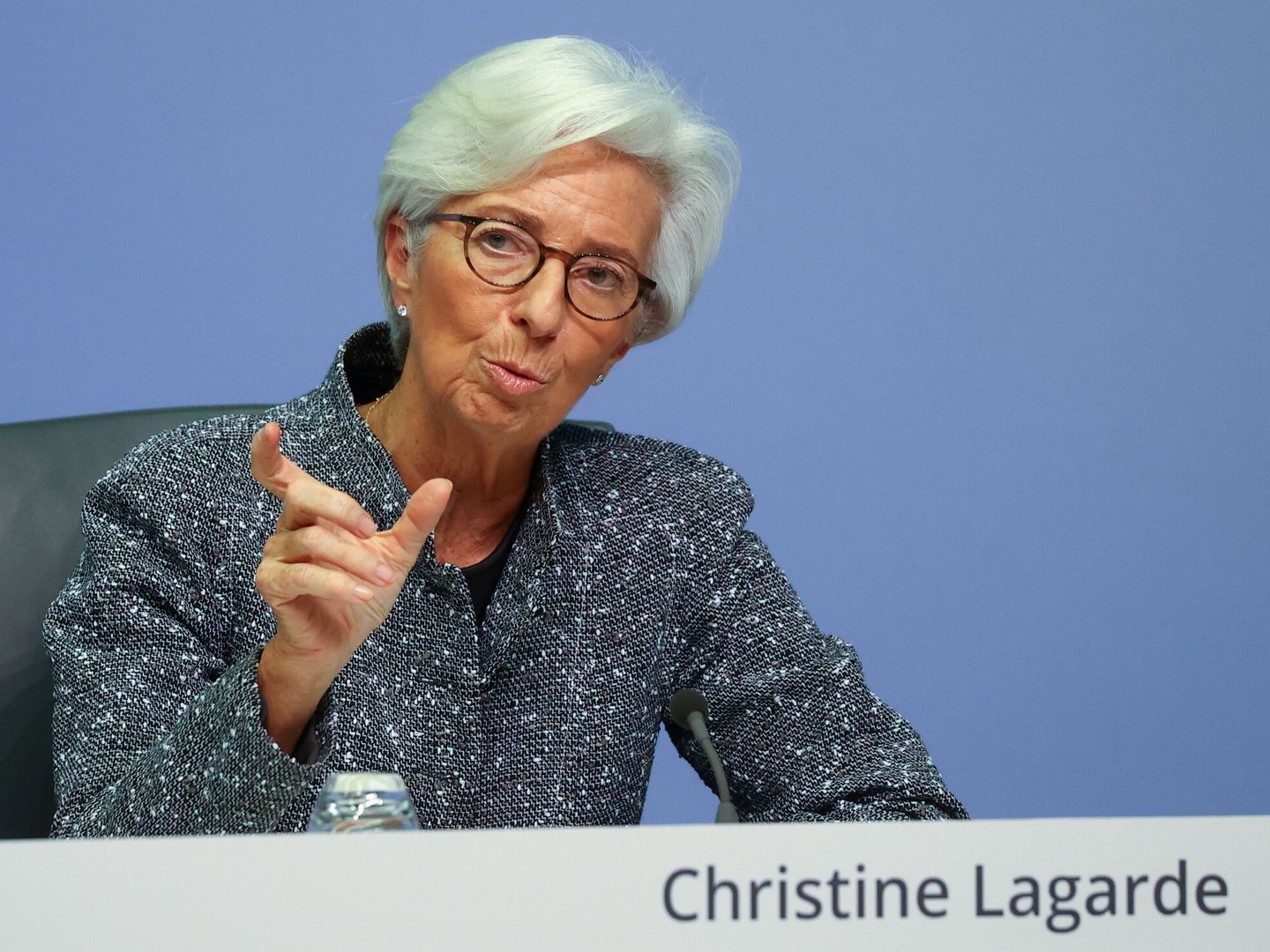 Christine Lagarde, presidenta del Banco Central Europeo (BCE). (Reuters)