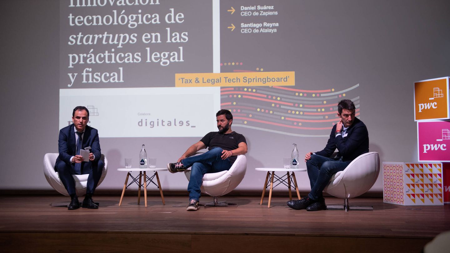 De izquierda a derecha, Jaime García, Daniel Suárez y Santiago Reyna. (Carmen Castellón)