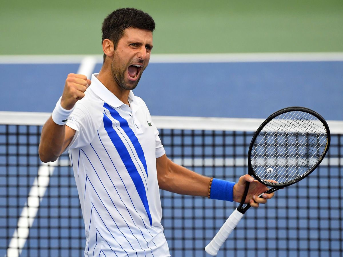 Foto: Djokovic celebra su pasada victoria en Nueva York. (Reuters)
