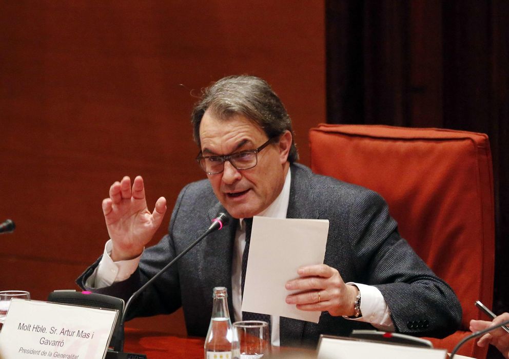 Foto: El presidente de la Generalitat, Artur Mas, en la 'Comisión Pujol'. (Reuters)