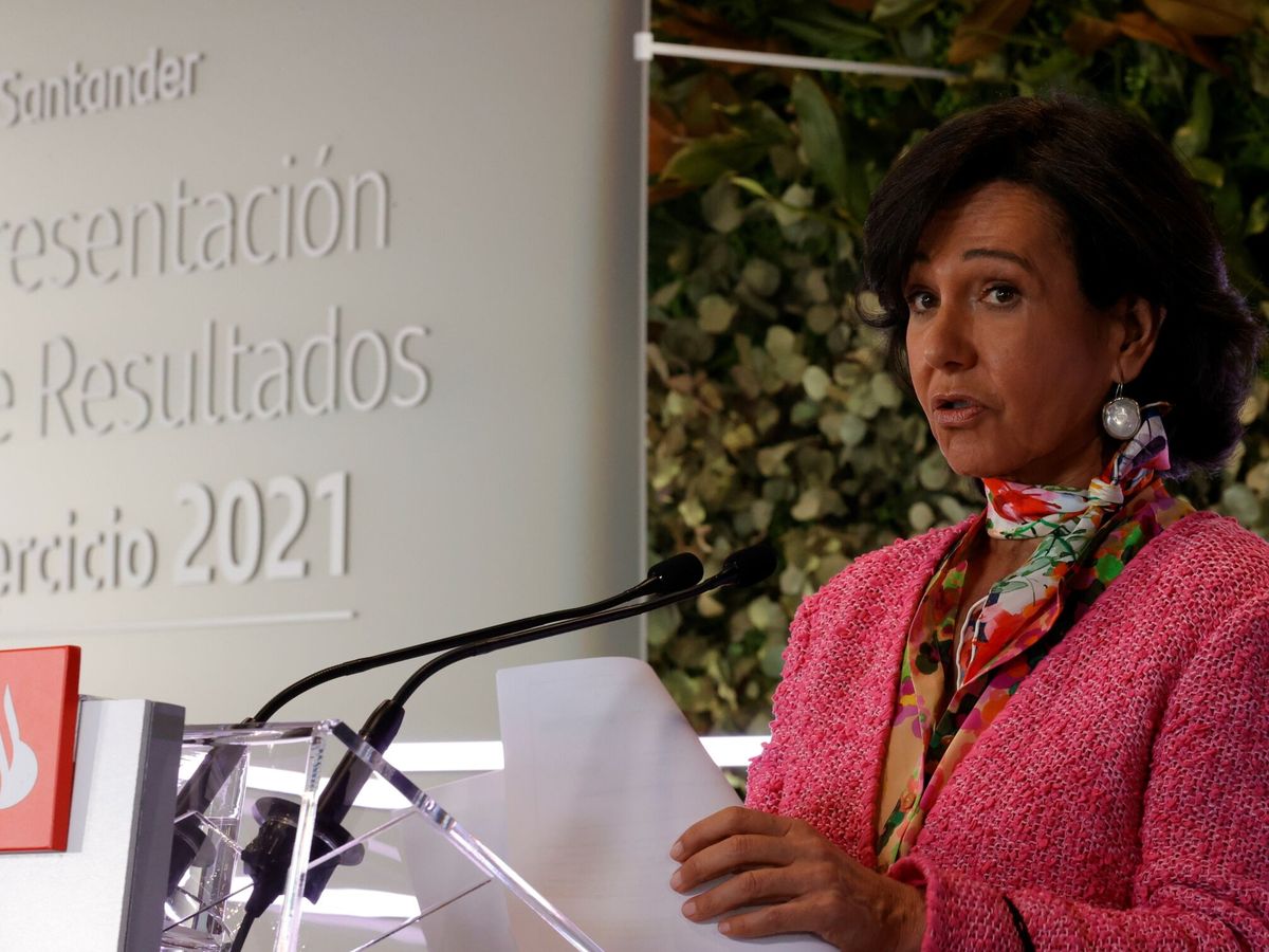 Foto: Ana Botín, presidenta de Banco Santander. (EFE/Zipi)