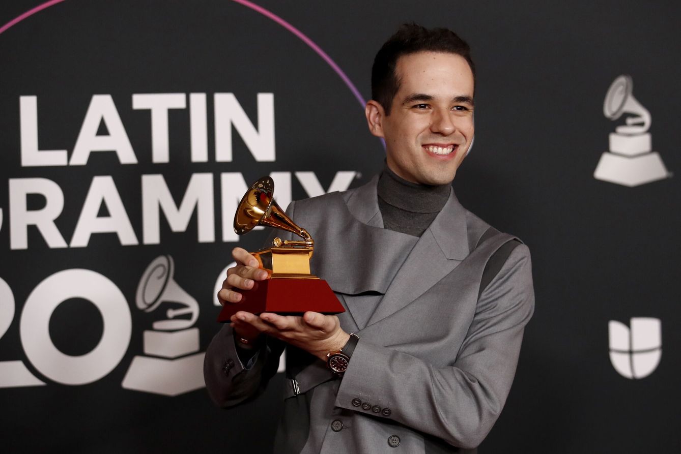 El productor Edgar Barrera tiene 13 candidaturas en esta edición de los Grammy Latinos. (EFE/EPA/Archivo/Caroline Brehman)