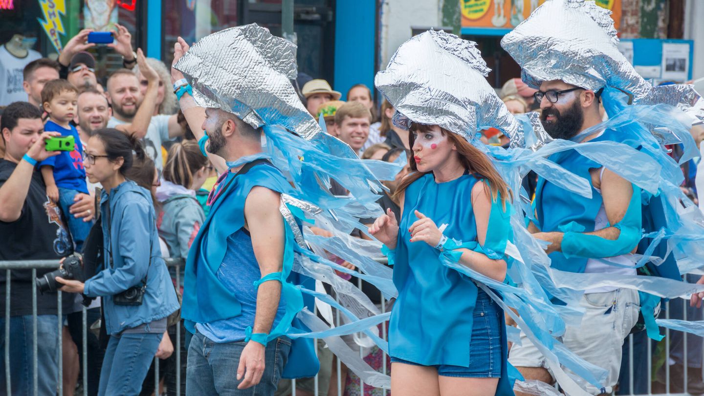 La Mermaid Parade de Coney Island, celebrada en el mes de junio. (iStock)