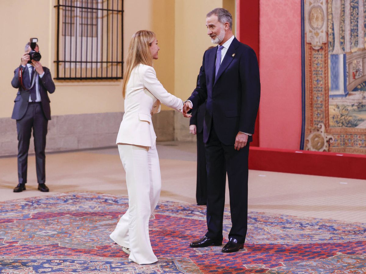 Foto: El rey Felipe VI recibió al Consejo de la Grandeza en el Palacio Real de El Pardo. (Gtres)