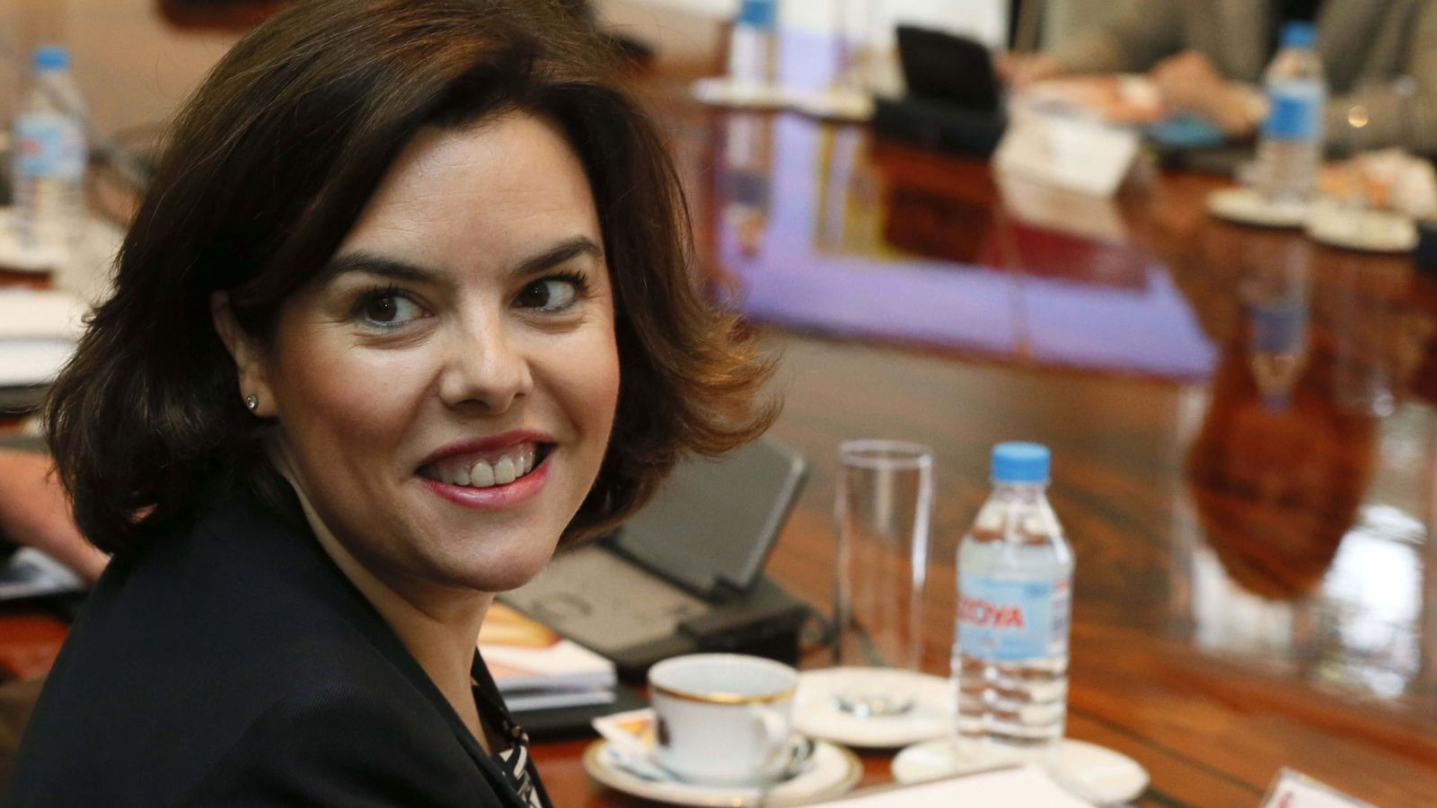 Foto: Soraya Sáenz de Santamaría, vicepresidenta del Gobierno en funciones  y titular del Ministerio de Presidencia, del que depende el BOE. (EFE)