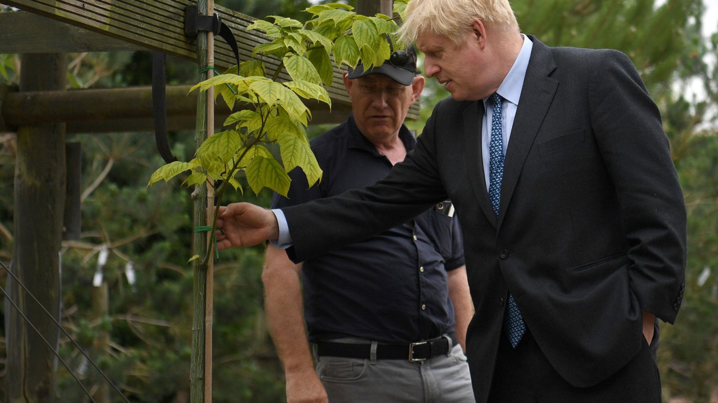 Boris Johnson, el primer ministro británico, es uno de los líderes mundiales que encabezan la lucha contra la deforestación. (Reuters)