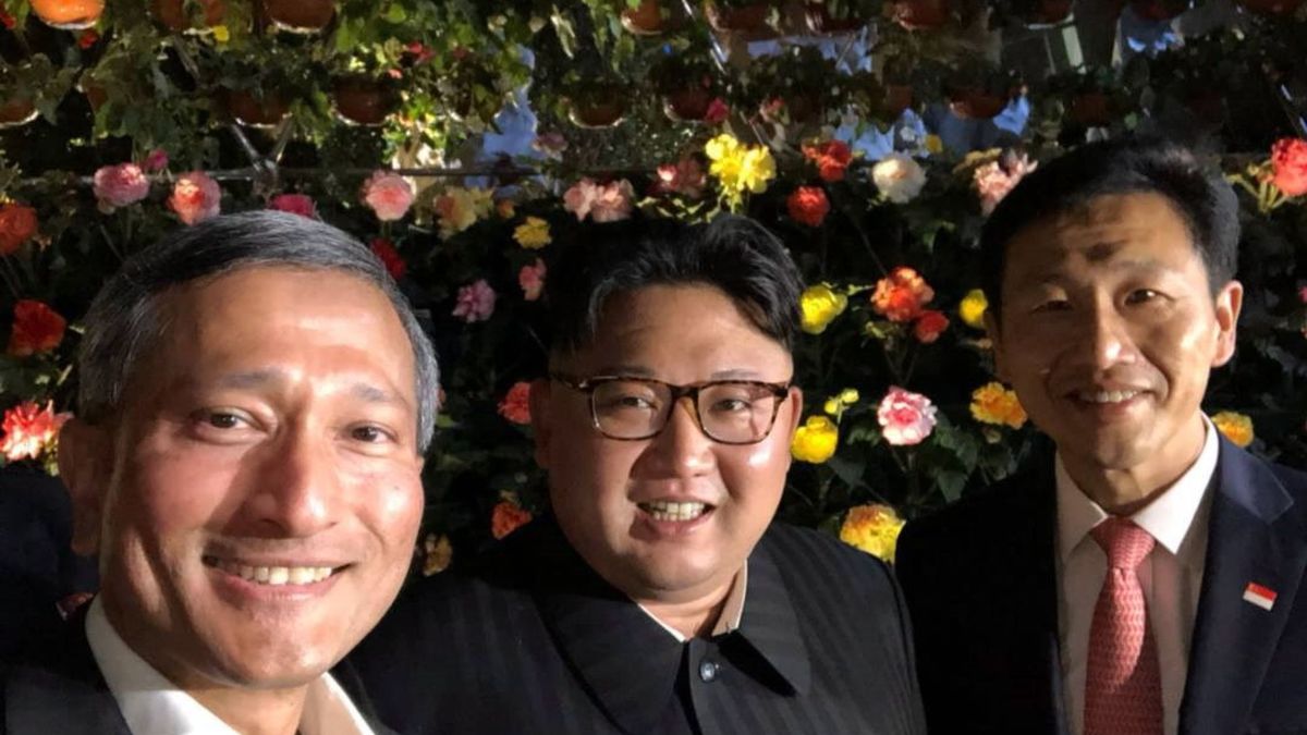 La noche de turismo y selfes de Kim Jong-un en Singapur