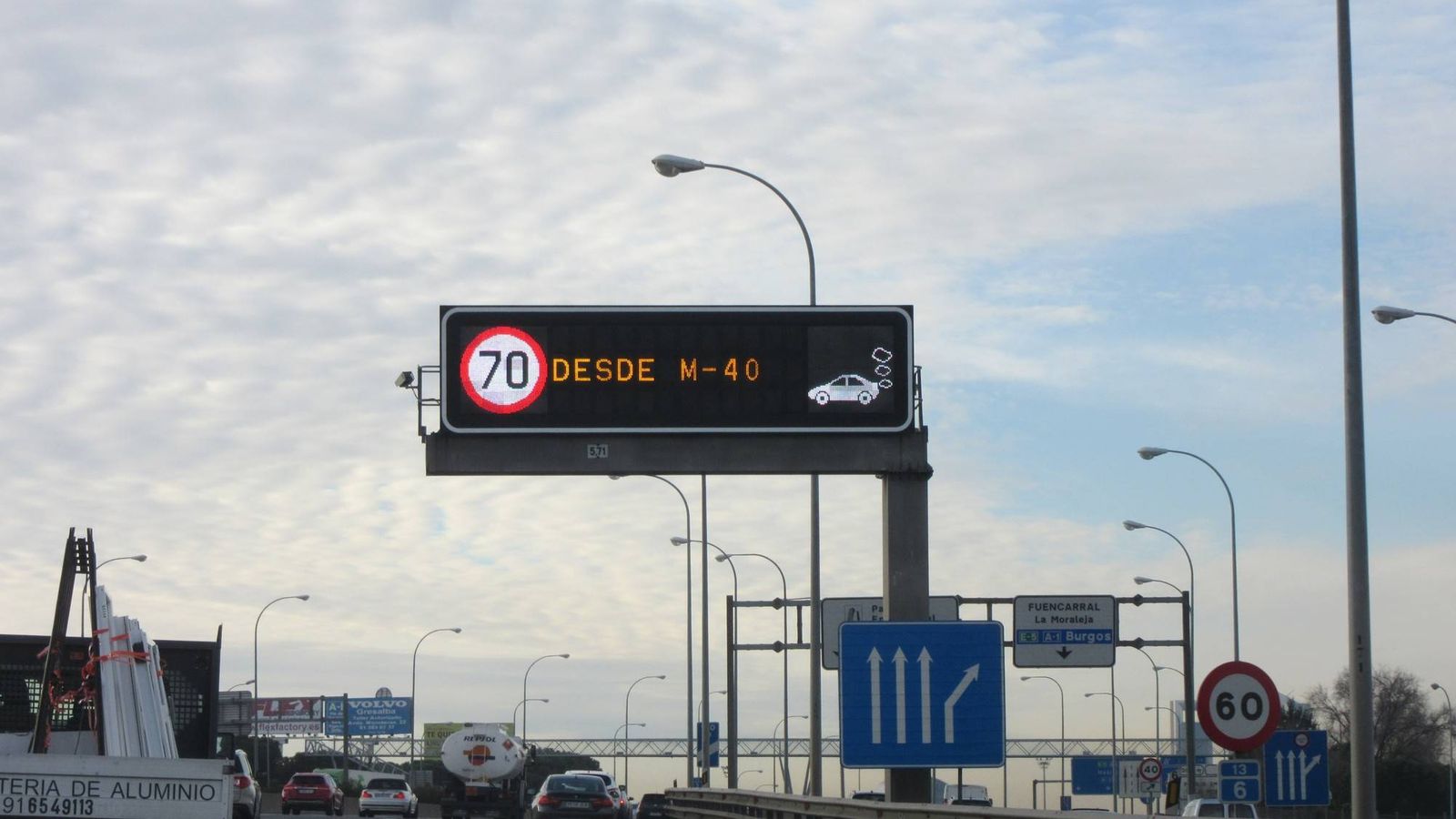 Foto: El de 70 km/h es el límite más superado en Madrid. 