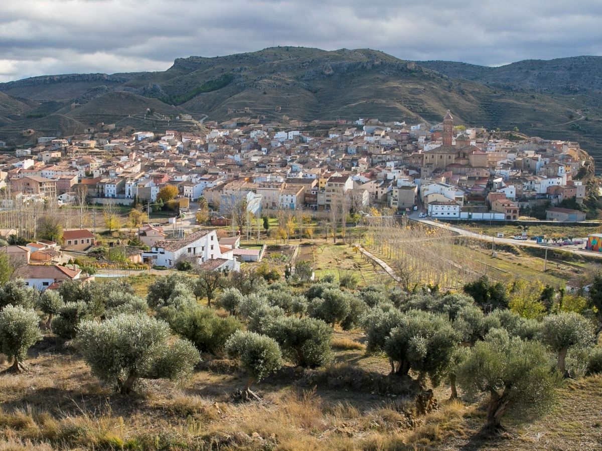 Foto: Imagen de archivo de una localidad de Teruel. (EFE/Javier Cebollada)