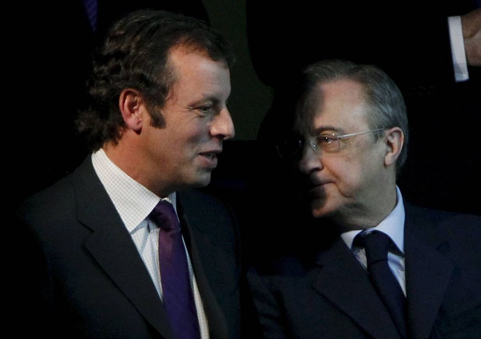 Foto: Sandro Rosell y Florentino Pérez, en una imagen de archivo.