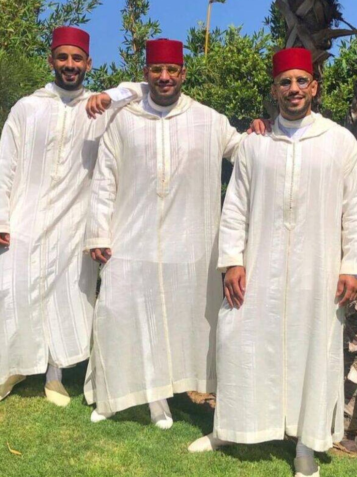 Los tres hermanos Azaitar. (RRSS)