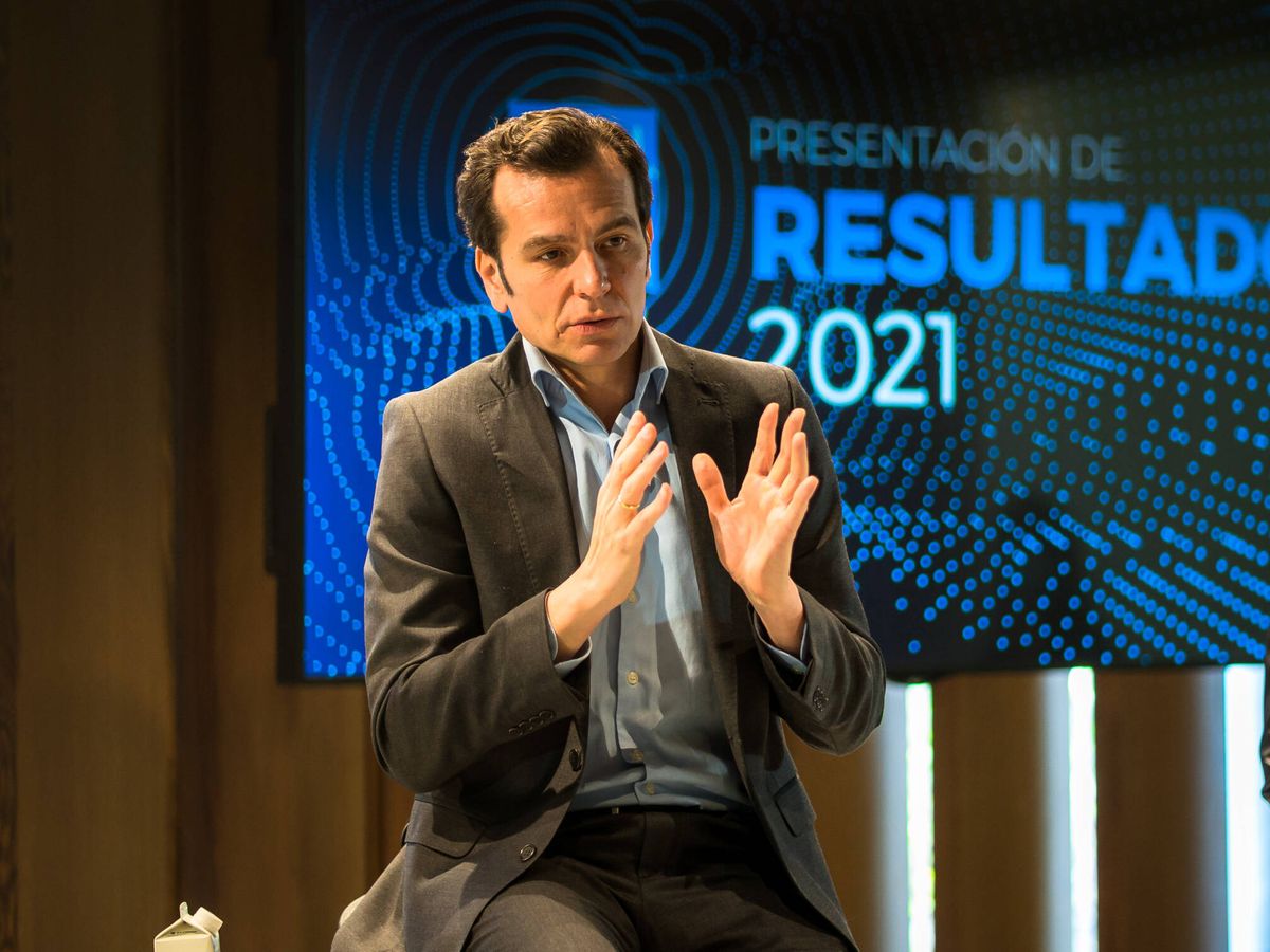 Foto: Iñaki Peralta, CEO de Sanitas, en la presentación de resultados. (Sanitas)