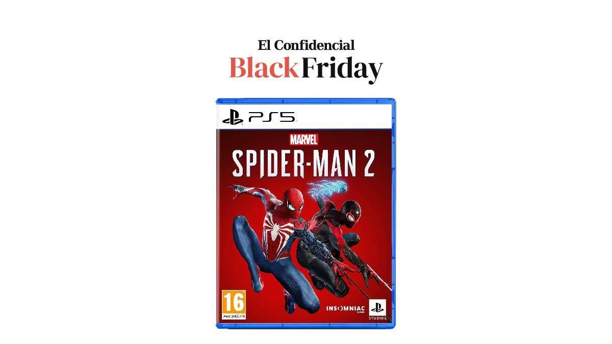 Black Friday: Marvel's Spiderman 2 para PS5 con descuento en Amazon