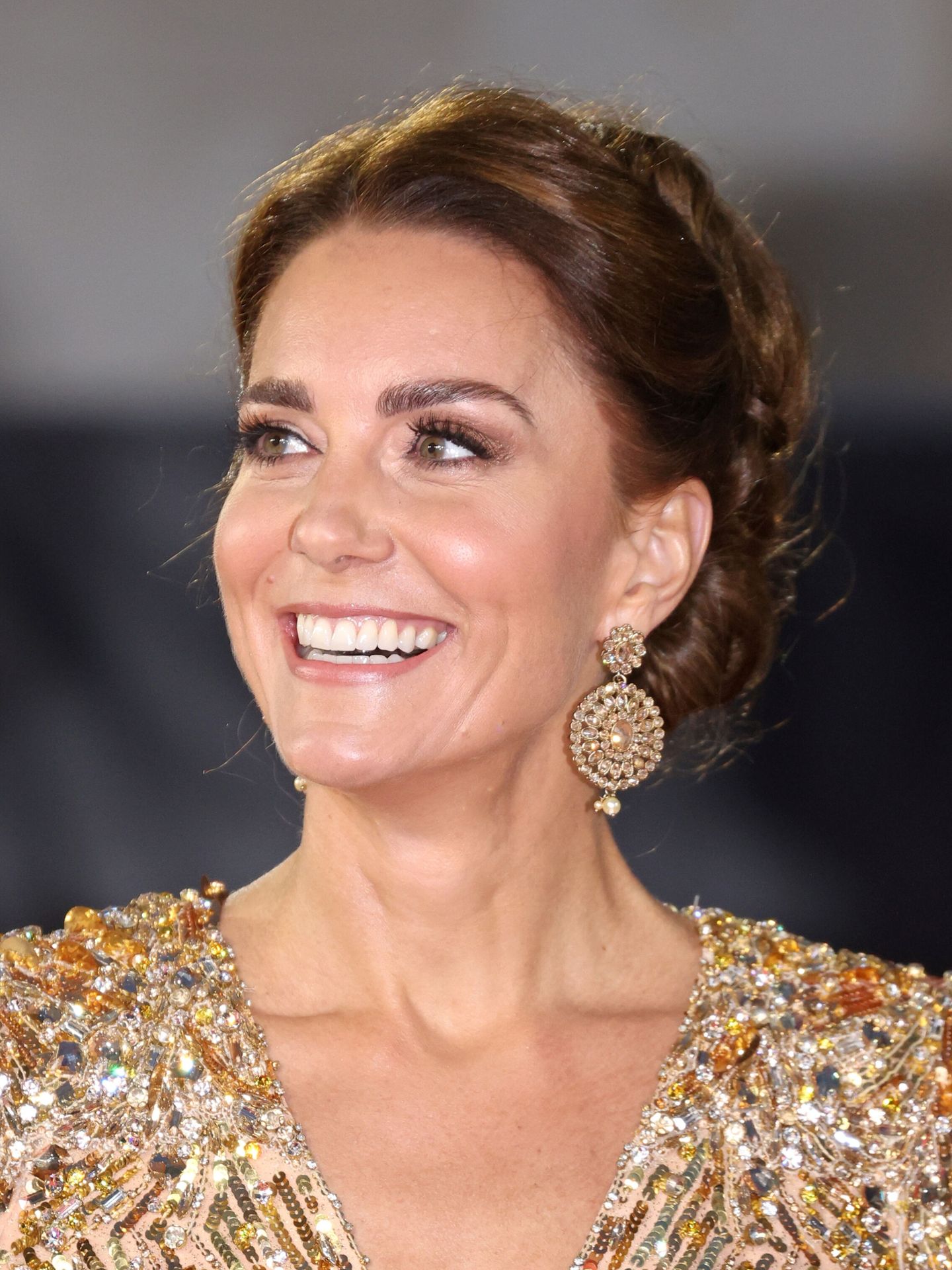 Kate Middleton, durante el estreno. (Reuters)